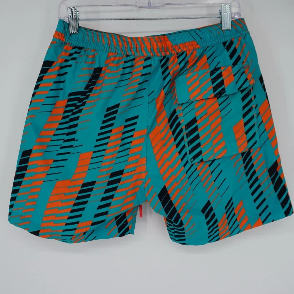 Psycho Bunny‎ Mens Swim Trunks Miami Teal Small All Over Print